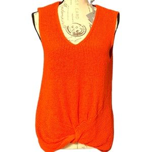 Marked Reunited Clothing Cayenne Large Vest Sweater. Brand New. Great Condition